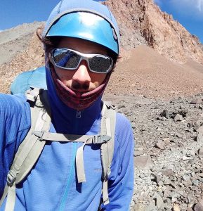 Juan Cruz Rodríguez, guía de trekking.