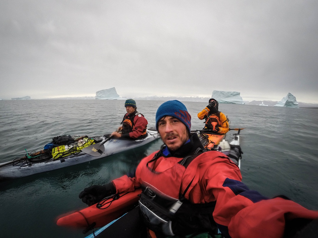 En Groenlandia, compartió aventura con los belgas Niacolas Favresse y Sean Villanueva.