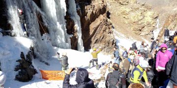 Escalada en Hielo en Vallecitos
