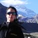 Nancy Roldán en su hábitat soñado: el Parque Aconcagua.