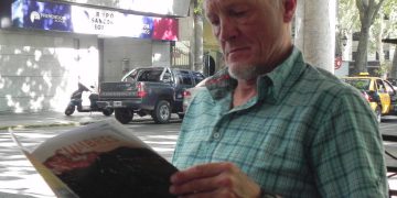 El español Fernando Garrido y una distendida charla a su paso por Mendoza rumbo a Aconcagua.