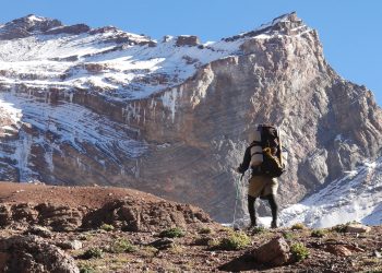 Paisaje impresionante de la quebrada Chorrillos.