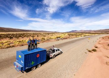 Un alto en la más clásica de las rutas patagónicas: la 40.
