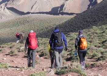 BOLSA DE DORMIR Y MOCHILA IDEALES PARA ACONCAGUA