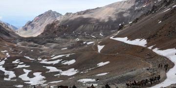 El Cruce de los Andes por el Portillo-Piuquenes, una aventura imperdible. (Ph Andrómeda agencia)