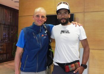 La pared Sur de Aconcagua es la obsesión de Karl Egloff y Nicolás Miranda.