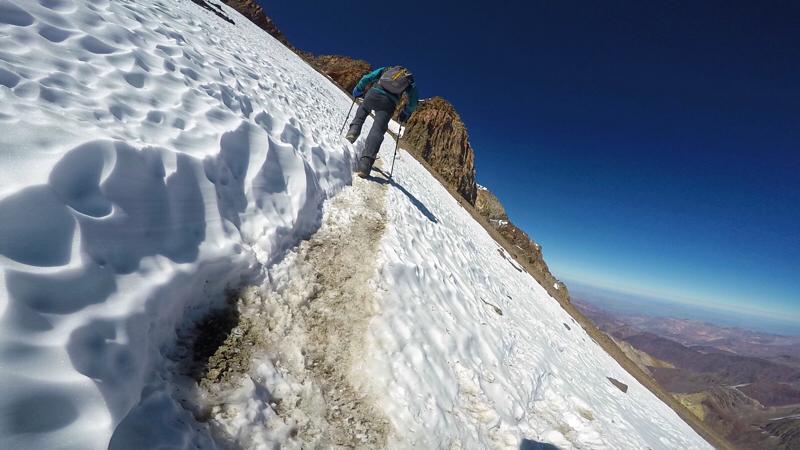 La temporada de Aconcagua concluyó con la cumbre en el día en muy buen tiempo.