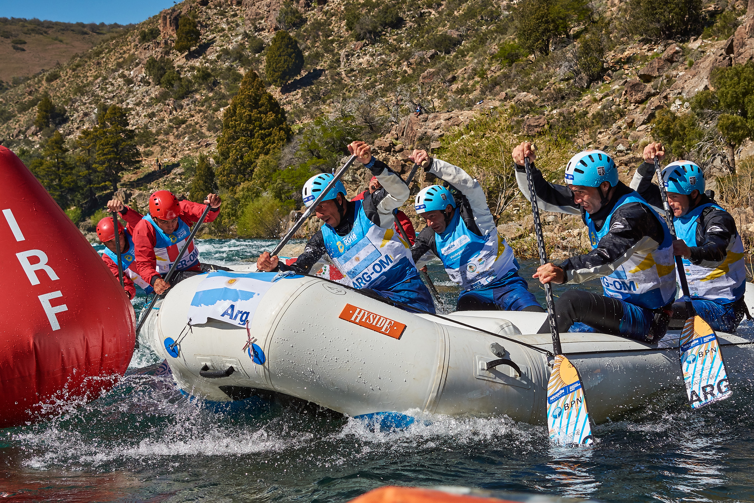 El Mundial de rafting fue un éxito en Neuquén. PH: Sean Clarke IRF