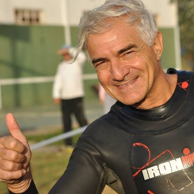 Tibaldi pretende caminar del Atlántico al Aconcagua con la bandera del ARA San Juan.