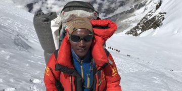 Kami Rita, el hombre récord con 22 cumbres en Everest. (PH Vanessa Estol)