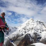 El Everest en todo su esplendor con su poblador más asiduo: Kami Rita Sherpa.