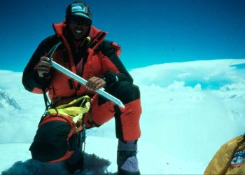 Heber Orona en Everest.