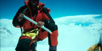 Heber Orona en Everest.