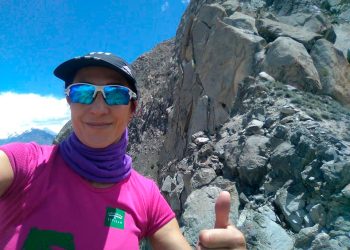 Lina Quesada, la española que sube 8 miles en modo low cost