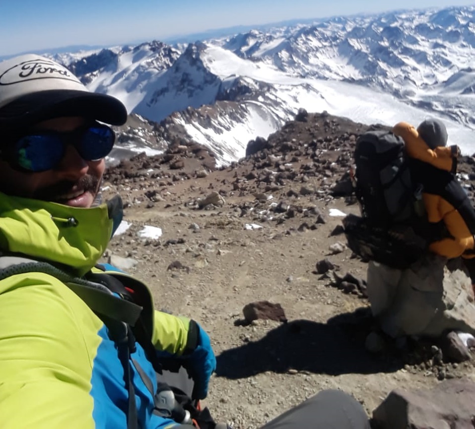 La montaña puso condiciones. La expedición llegó a su fin en el Filo del Guanaco.