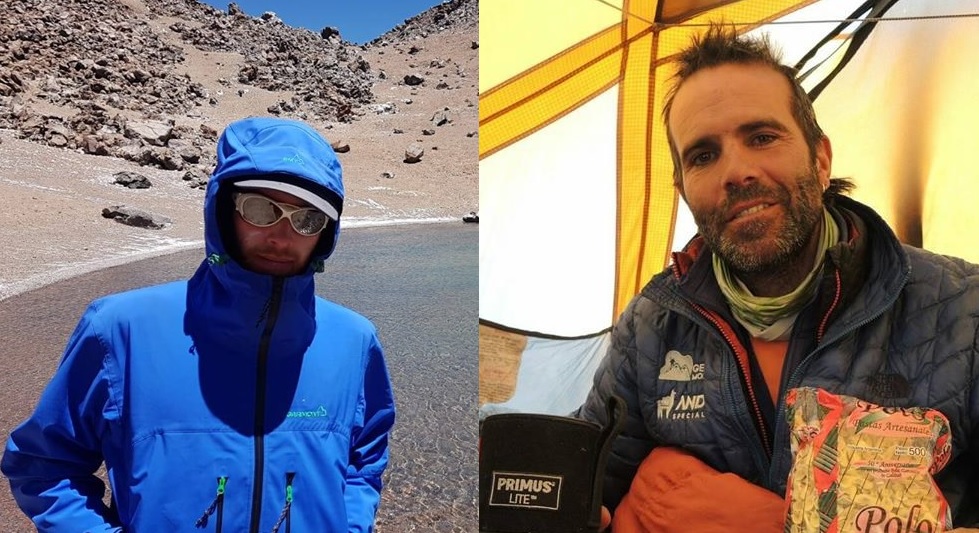 Ulises Kusnezov y Arkaitz Ibarra Martínez lograron el 10 de agosto llegar a la cima en invierno del volcán Pissis.
