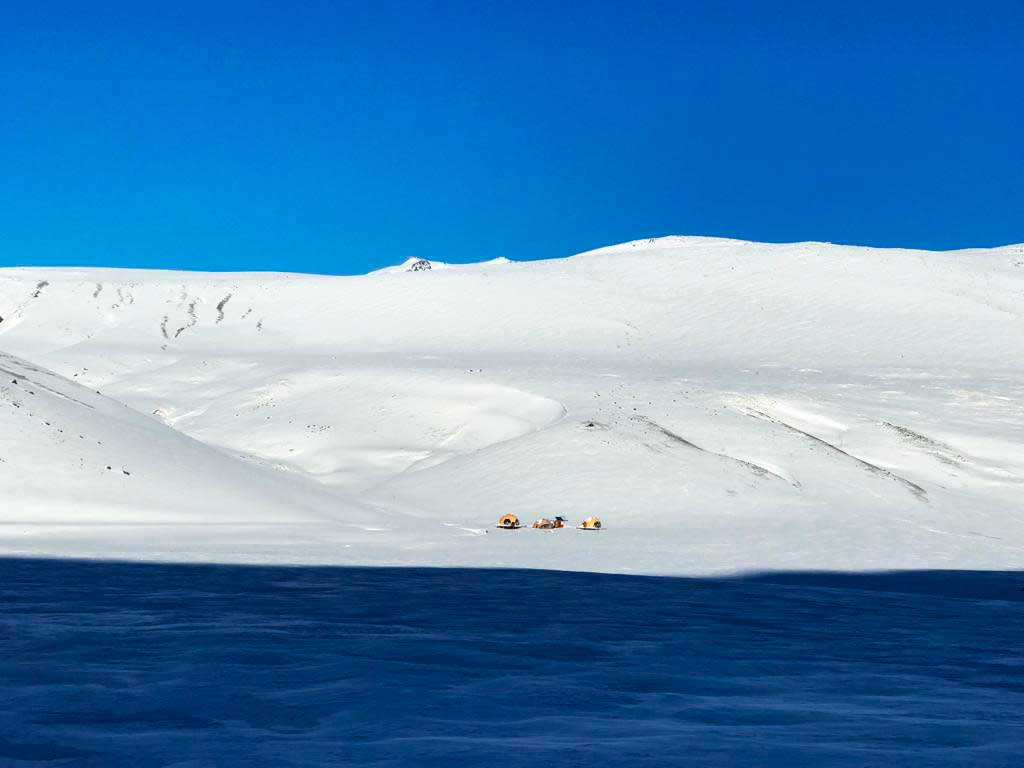 El Azufre está proyectado en un sitio con inmejorable cantidad y calidad de nieve.