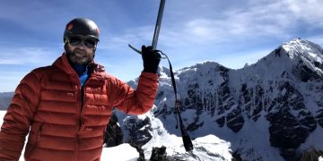 Van al rescate de los expedicionarios que cruzaban el glaciar Quelccaya