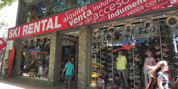 American Ski verano en la montaña.