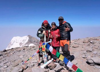 Sueño hecho realidad: Jerimot hizo cumbre en Aconcagua con Nims y Víctor Rimac