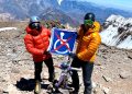 Rafa Jaime es el primer ciego latinoamericano en la cumbre de Aconcagua