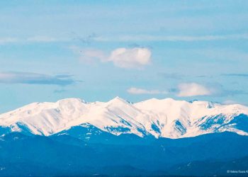 Canigó invernal, narrado desde el confinamiento