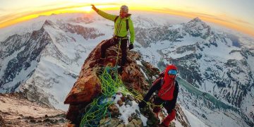 Tres italianos logran en el día la vía Bonatti en la cara Norte del Cervino