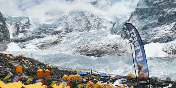 El campo base de Everest