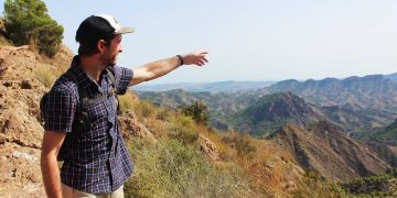 Una mirada aérea sobre las sierras y montañas de Murcia