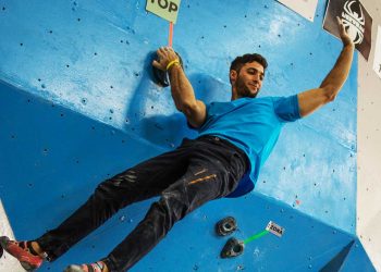 El escalador Lautaro Sánchez volvió y sueña con una carrera internacional