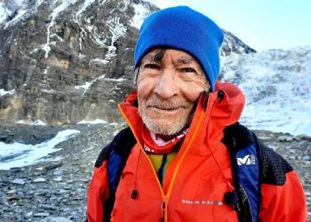 Carlos Soria en el Dhaulagiri.