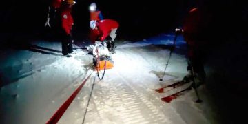 Un perro protagonizó un rescate en una avalancha en Ushuaia