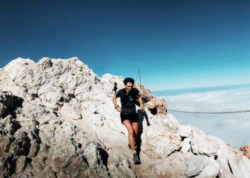 Gran récord de Oihana Kortázar en Teide, la montaña más alta de España