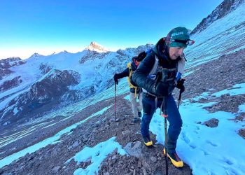 Mariano Vazquez: alto desafío en Aconcagua para homenajear a su papá