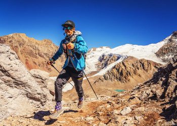 Tyler Andrews logró una nueva plus marca de velocidad en Aconcagua