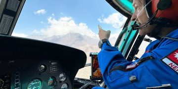 Horacio Freschi cumplió su sueño de volar en los Himalayas