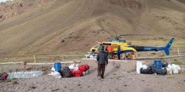 Rescates en Aconcagua: muere un trabajador y sobrevive un montañista italiano