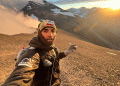 Aneto Man, con sus artes alpinas en los Andes de Argentina