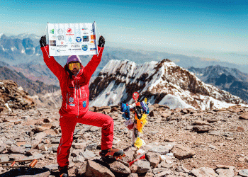 Vanessa, la atleta que desafía la altura y aprende de la montaña