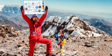 Vanessa, la atleta que desafía la altura y aprende de la montaña