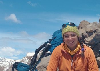 La argentina Luz Santana logró una nueva marca en Aconcagua