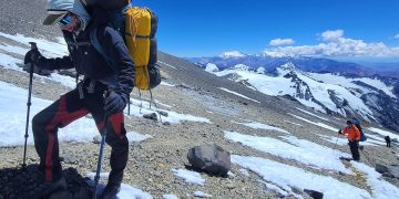 Gregorio Frondizi logró récord en Aconcagua por la Directa de Polacos