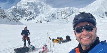 Ascenso relámpago a la montaña más gélida de América del Norte
