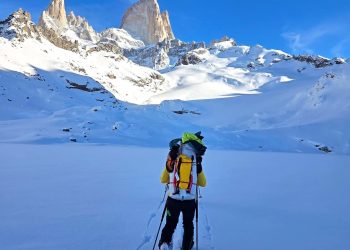 Matteo Della Bordella enfrenta el invierno patagónico en el mítico pilar Goretta del Fitz Roy