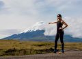 Doble récord en Chimborazo y Cotopaxi: Erin Ton voló en Ecuador